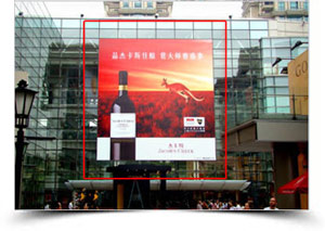 中国向けのマスメディア広告 アウトドア看板